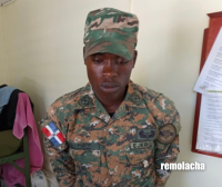 El detenido se encuentra en la sede militar y en las próximas horas será sometido a la acción de la justicia para que responda por estas acciones.