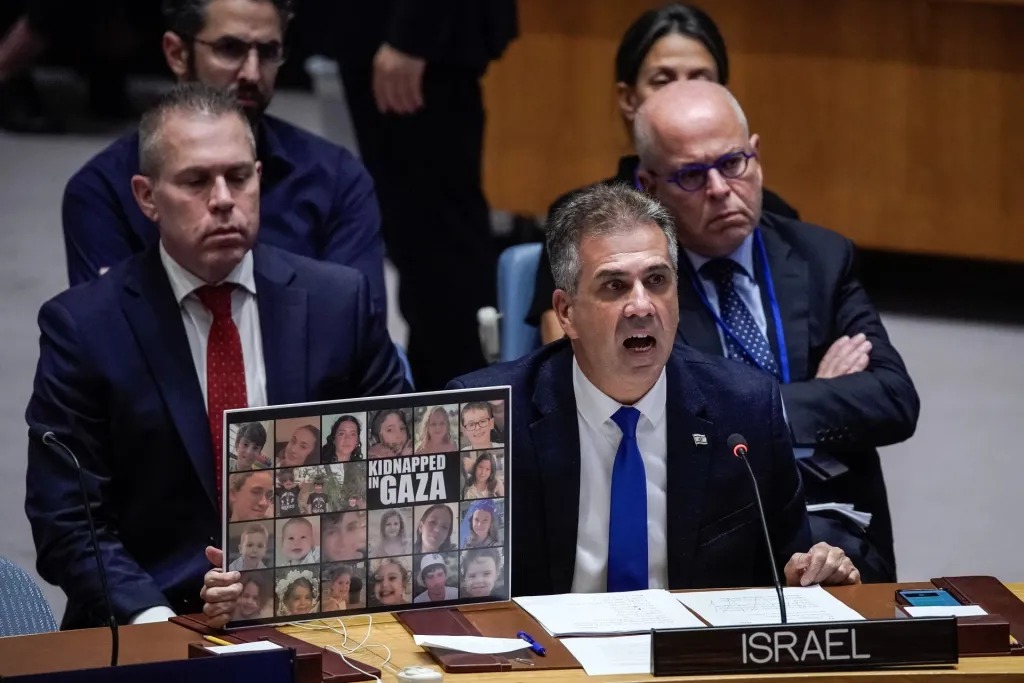 ministro de exteriores de israel cancela reunión con guterres y pide su dimisión Las palabras de Guterres que molestaron a Israel en particular fueron que el ataque terrorista de Hamás del 7 de octubre “no viene de la nada”, sino de “56 años de ocupación”.