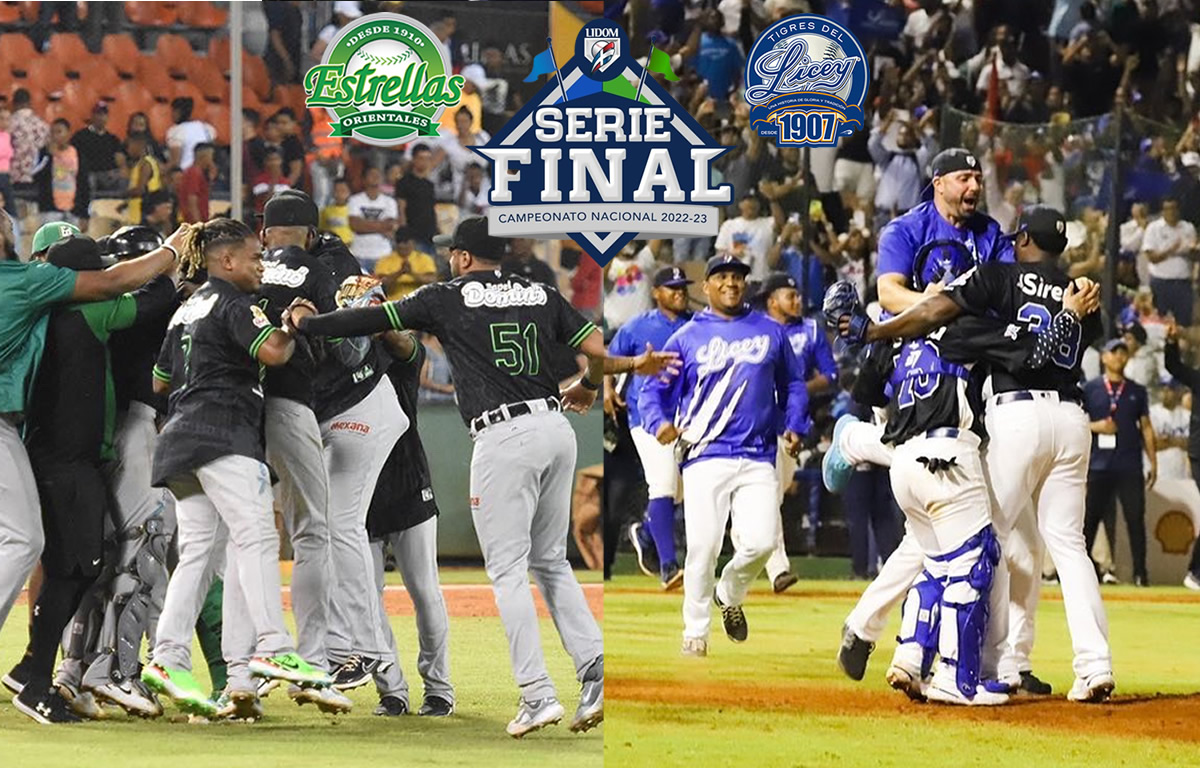 Hoy inicia la serie final del torneo de béisbol, Tigres del Licey VS Estrellas Orientales