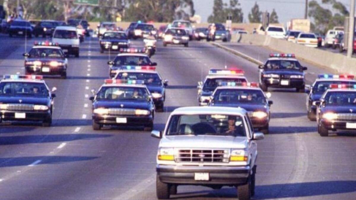 La persecución policial más famosa de O.J. Simpson y el Ford Bronco blanco