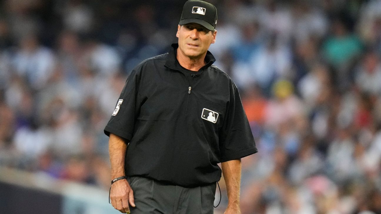 Ángel Hernández se retira tras tres décadas como ábitro de MLB