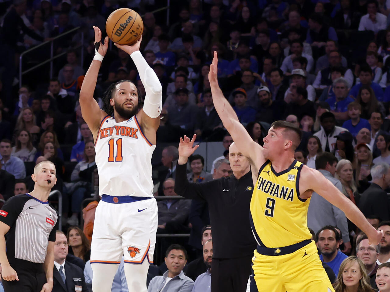Los Knicks abren con victoria sobre los Pacers y los Wolves vuelven a ganar a Denver