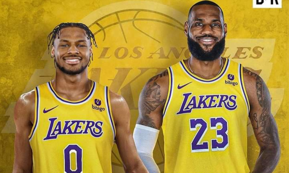 Los Lakers cumplen el sueño de LeBron James eligiendo a su hijo Bronny
