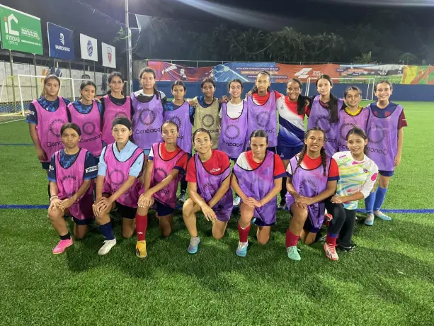 Más de 150 jugadoras se presentaron a visorías de la Sedofútbol Sub-15 por el país