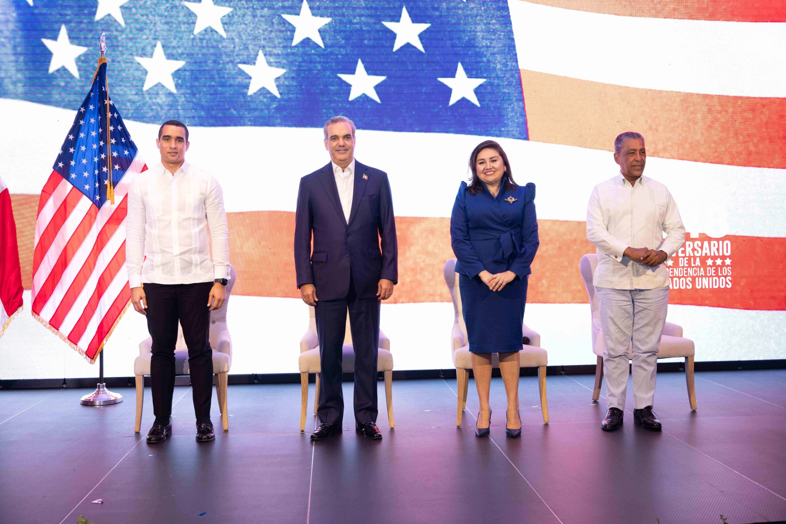 Embajada de EE.UU. celebra 248 años de independencia agradeciendo a RD por sus aportes