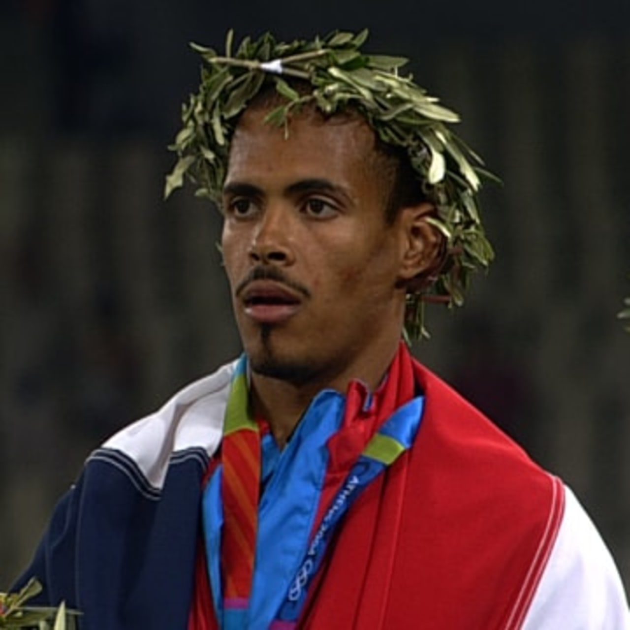 Félix Sánchez celebra hoy el primer oro olímpico de República Dominicana en Atenas 2004