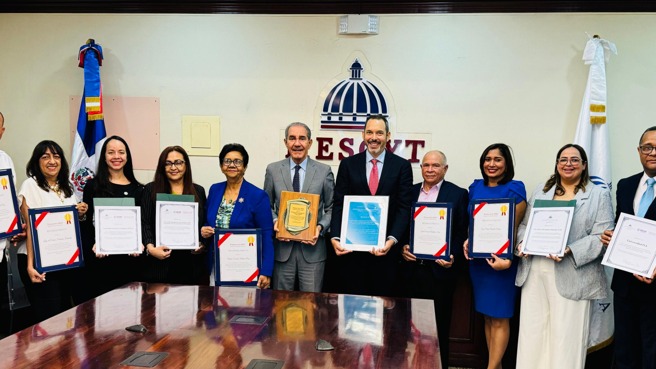 Mescyt otorga reconocimiento al Proyecto Alianza para la Educación Superior de la USAID, tras éxito en el país