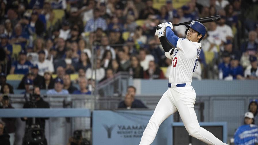 Ohtani lidera MLB con su jonrón 17, Teoscar regresa, pero Arizona derrota a los Dodgers