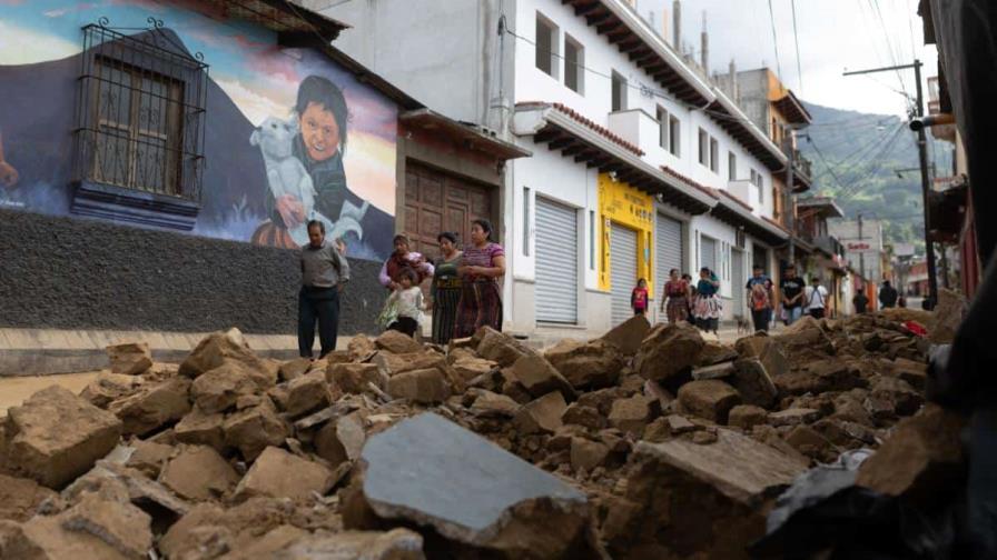 Sismos dejan cinco muertos y daños en un centenar de casas en Guatemala