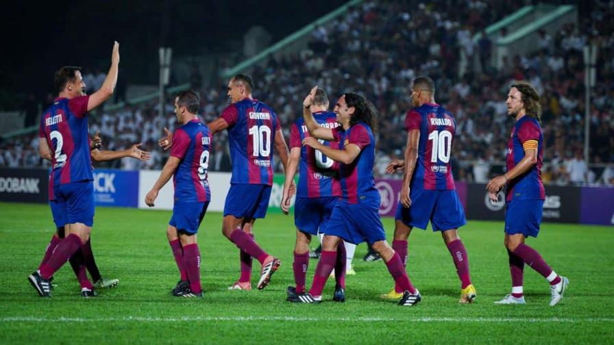 Barça Legends enfrentará a las Leyendas del Real Madrid en RD