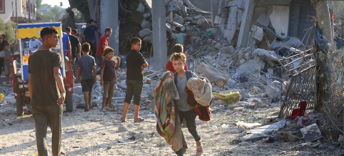 Unicef alerta: 40,000 niños huérfanos en Gaza en medio de una crisis sociosanitaria y educativa sin precedentes