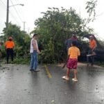 Realizan levantamiento de daños tras lluvias y fuertes vientos en Dajabón